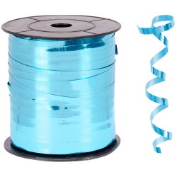 Metallic Baby Blue Curling Ribbon - Kika