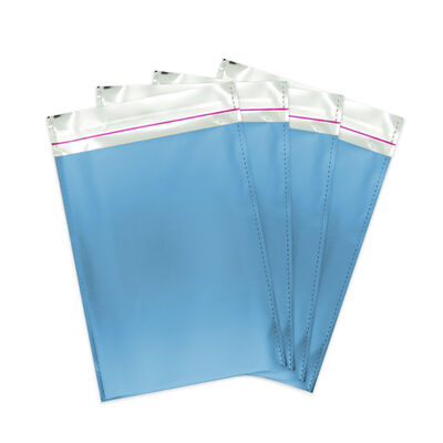 Metallic Blue Foil Mailing Bags 30x35 - 1