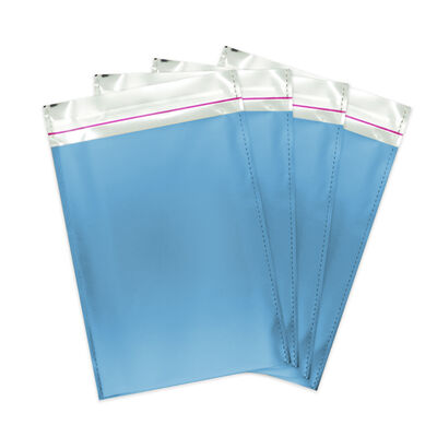 Metallic Blue Foil Mailing Bags 30x45 - 1