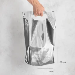 Metallic Carrier Bags - San (1)