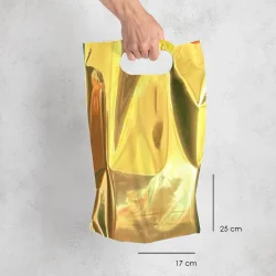 Metallic Carrier Bags - 1