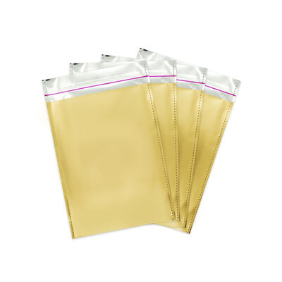 Metallic Gold Foil Mailing Bags 15x25 - 1