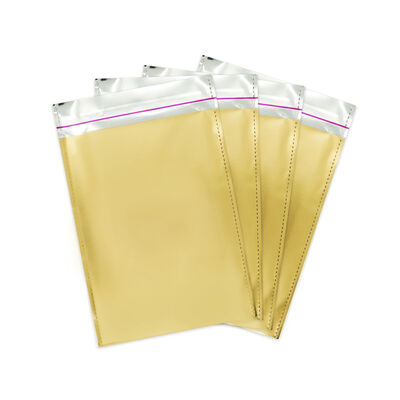 Metallic Gold Foil Mailing Bags 20x25 - 1