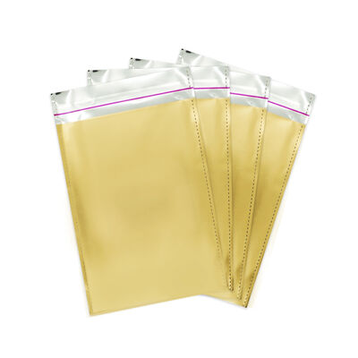 Metallic Gold Foil Mailing Bags 25x35 - 1