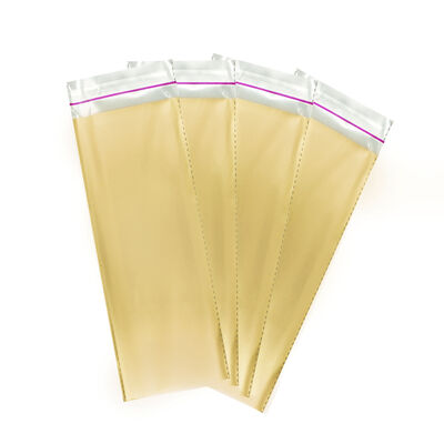 Metallic Gold Foil Mailing Bags 7x35 - 1