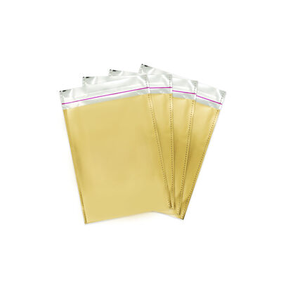 Metallic Gold Foil Mailing Bags 7x9 - 1