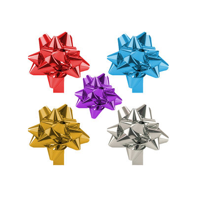 Metallic Mixed Color Gift Bows - No:5 - 3