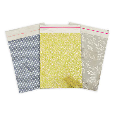 Metallic Patterned Mailing Box 15x25 - 1