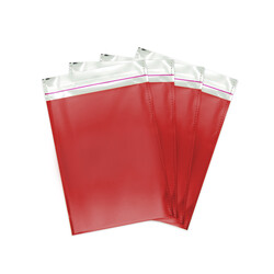 Metallic Red Foil Mailing Bags 15x25 - 