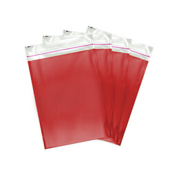 Metallic Red Foil Mailing Bags 17x25 - 