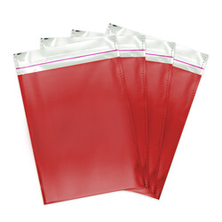 Metallic Red Foil Mailing Bags 30x45 - 