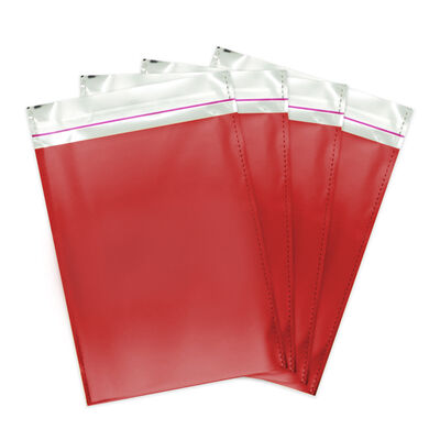 Metallic Red Foil Mailing Bags 30x45 - 1