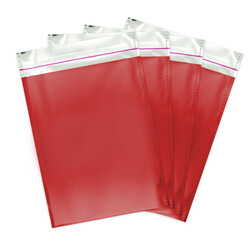Metallic Red Foil Mailing Bags 35x50 - 