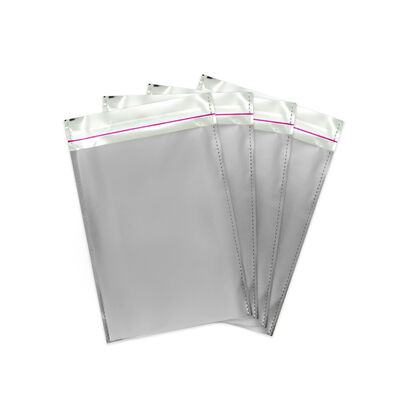 Metallic Silver Foil Mailing Bags 15x25 - 1