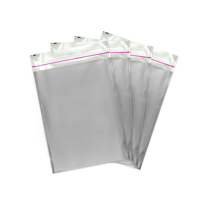 Metallic Silver Foil Mailing Bags 17x25 - 1