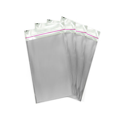 Metallic Silver Foil Mailing Bags 20x35 - 1