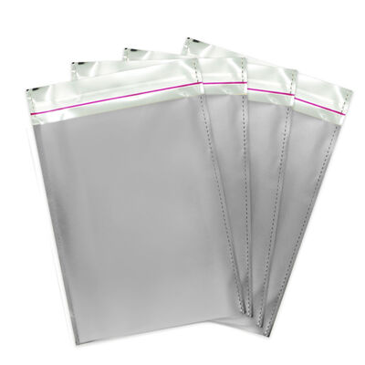 Metallic Silver Foil Mailing Bags 40x60 - 1