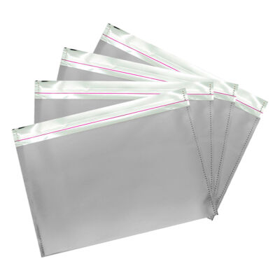 Metallic Silver Foil Mailing Bags 50x70 - 1