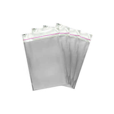 Metallic Silver Foil Mailing Bags 7x9 - 1
