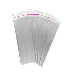 Metallic Silver Foil Mailing Bags 9x25 - San