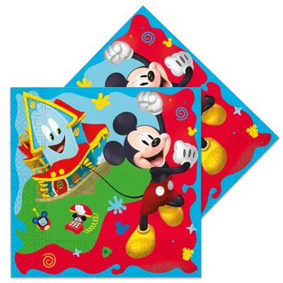 Mickey Rock The House Paper Napkins