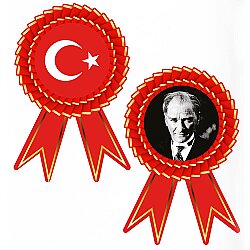 Milli Bayramlar Süslemesi -Çelenk- - 2