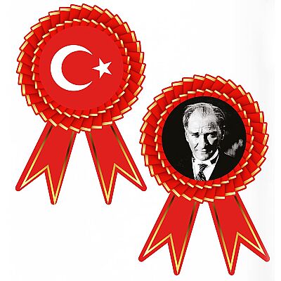 Milli Bayramlar Süslemesi -Çelenk- - 2