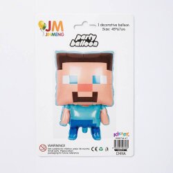 Minecraft Steve 3D Foil Balloon - 2