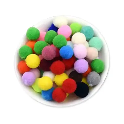 Mini Multi Color Pompoms - 2