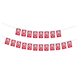 Mini Turkish Flag Garland - Atatürk - Kika (1)