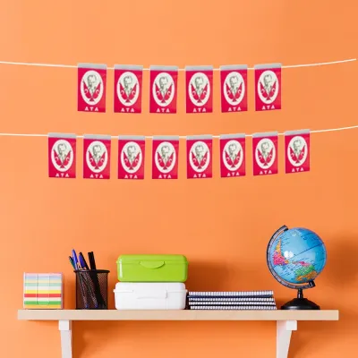 Mini Turkish Flag Garland - Atatürk - 1