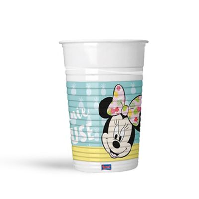 Minnie Tropical Plastic Cups - 1