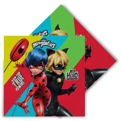 Miraculous Super Heroez Paper Napkins