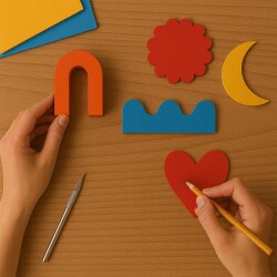 Multi Color Cardboard - Kika