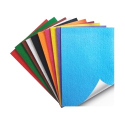 Multi-Color Self-Adhesive Craft Felt Sheets - 2
