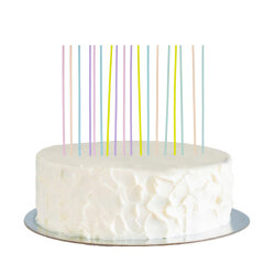 Multicolor Macaron Party Candles - 