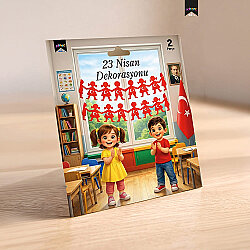 National Holidays Classroom Banner - Hand in Hand Kids Silhouette - 2