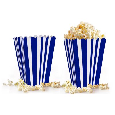 Navy Blue Popcorn Boxes - Cinema - 1