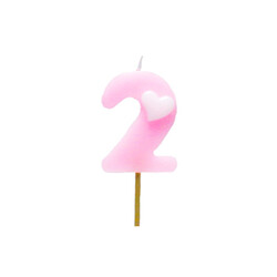  - Pink/Blue Toothpick Candles - No:2
