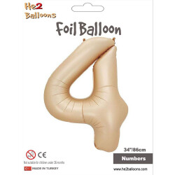 Number 4 Caramel 34 inch - 