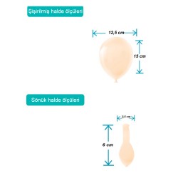 Orange Macaron Pastel Balloons 5