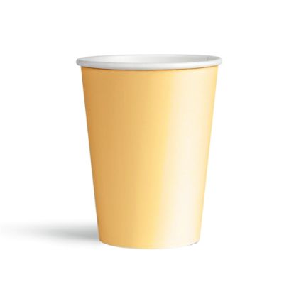 Orange Pastel Paper Cups - 1