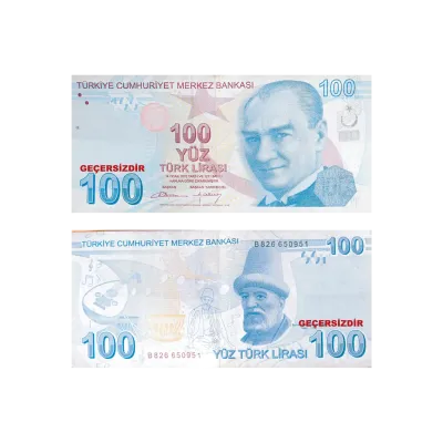 Oyuncak Kağıt Para 50li 100 TL - 1