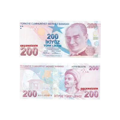 Oyuncak Kağıt Para 200 TL - 1
