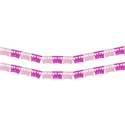 Paper Garland Decorations - Crown 