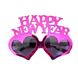 Happy New Year Kalpli Parti Gözlüğü - Thumbnail