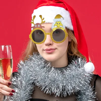 Rudolph & Santa Parti Gözlüğü - 1