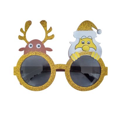 Rudolph & Santa Parti Gözlüğü