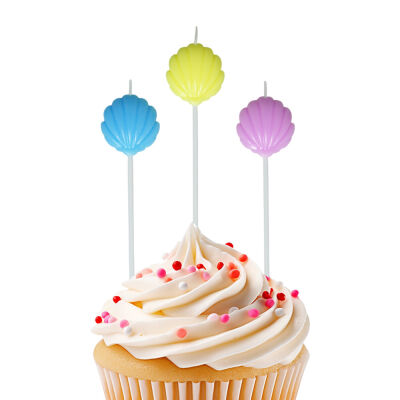 Party Candles - Seashell - 1