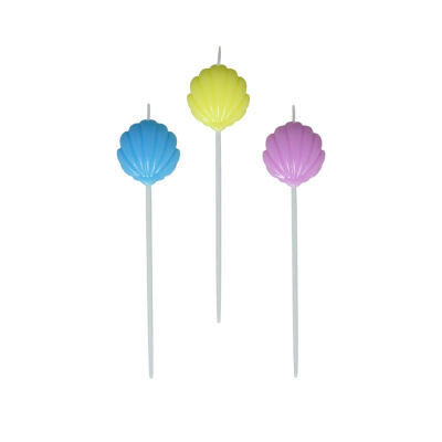 Party Candles - Seashell - 2